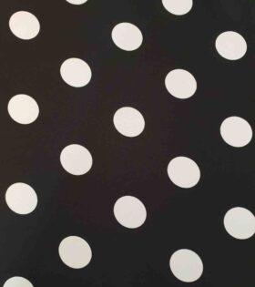 Printed Mini-Matt - Dots - Black & White