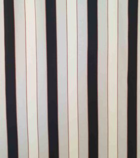 Printed Supersoft - Stripes - Black, White & Grey