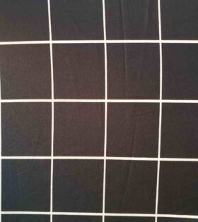 Printed Supersoft - Blocks - Black & White