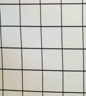 Printed Supersoft - Blocks - White & Black