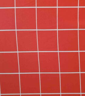 Printed Supersoft - Blocks - Red & White