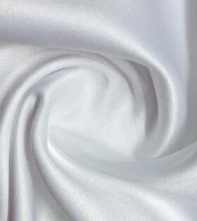 Stretch Duchess Satin - White