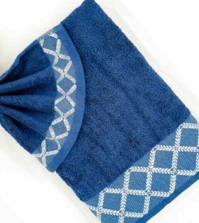 Diamond Leaf Bath Sheets