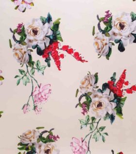 Digital Printed Duchess Satin