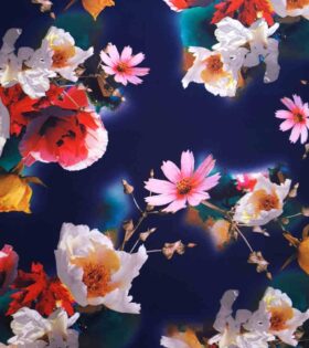 Digital Printed Duchess Satin
