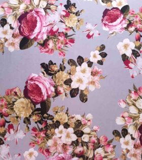 Digital Printed Duchess Satin