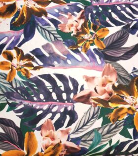 Printed Duchess Satin