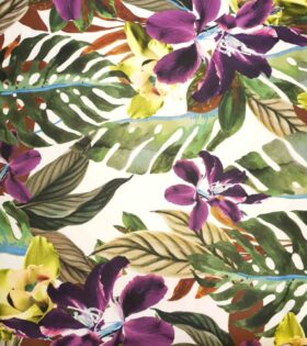 Printed Duchess Satin
