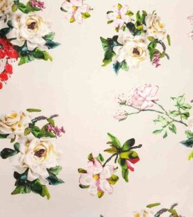 Digital Printed Duchess Satin