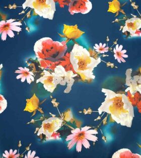 Digital Printed Duchess Satin