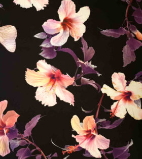 Twill Printed Duchess Satin