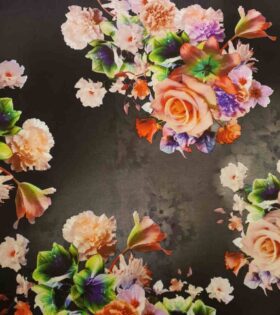 Twill Printed Duchess Satin
