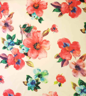 Twill Printed Duchess Satin