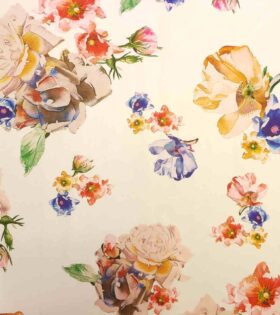 Twill Printed Duchess Satin