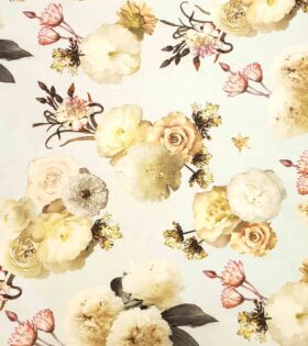 Jacquard Printed Duchess Satin
