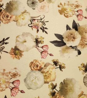 Jacquard Printed Duchess Satin