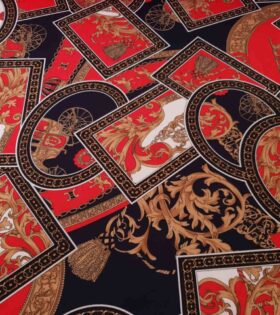Printed Scuba - Red
