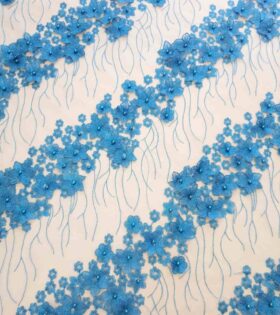 Imported Bridal 3D Evening Tulle