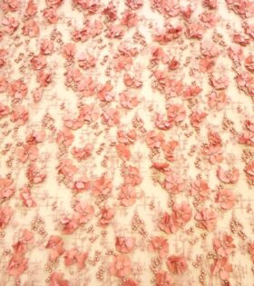 All-Over Imported 3D Tulle