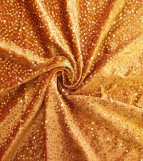 Superior Velour Sequins - Tan