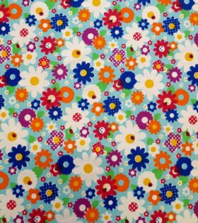 Printed Poly Cotton - Floral