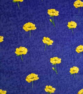 Printed Poly Cotton - Floral