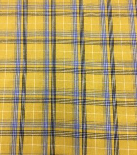 Assorted Winter Checks - Navy, Mustard & White