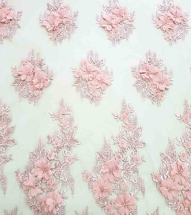 Imported Bridal 3D Evening Tulle