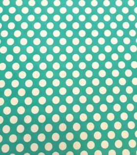 Printed Poly Cotton - Makoti Polka Dots