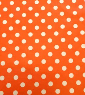 Printed Poly Cotton - Makoti Polka Dots