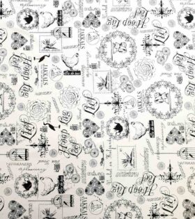 Printed Poly Cotton - Afrikaans