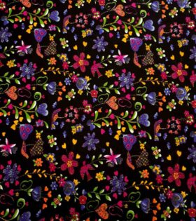 Printed Poly Cotton - Floral