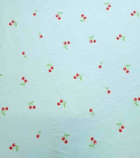 Printed Poly Cotton - Cherries