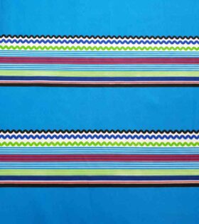 Printed Poly Cotton - Stripes