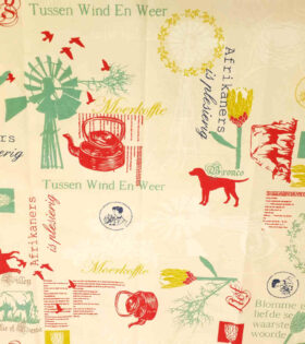150cm Cotton Canvas - Afrikaans