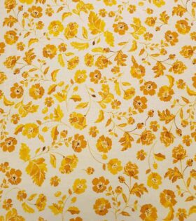 Floral - Yellow & White