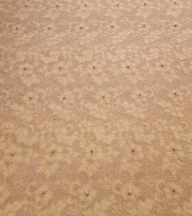 Embroidered Flower Pearl Tulle