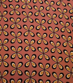 Printed Bubble Satin - Potpourri