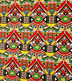 Printed Mini-Matt - Ethnic White