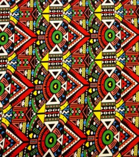 Printed Mini-Matt - Ethnic Black