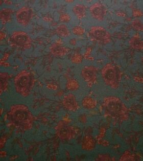 Designer Check Suiting - Floral