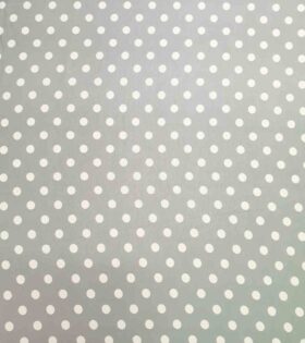 Printed Mini-Matt - Polka Dots - Grey