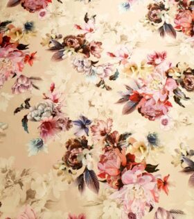 Printed Duchess Satin