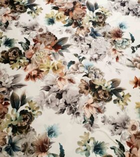 Printed Duchess Satin