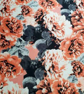 Printed Duchess Satin
