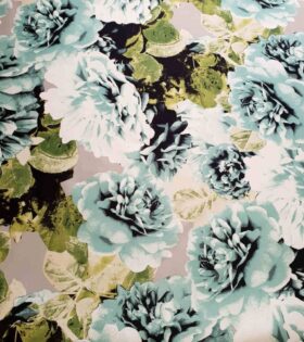 Printed Duchess Satin