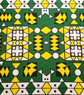 Printed Mini-Matt - Ethnic - Green