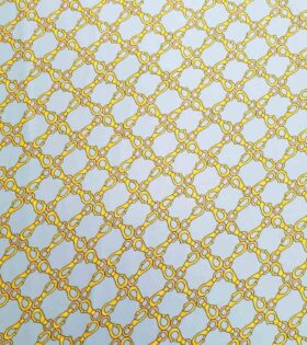 Chain Prints - Pale Blue
