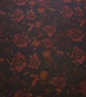Designer Check Suiting - Floral