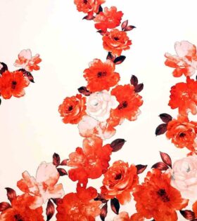 Milk Georgette - Floral